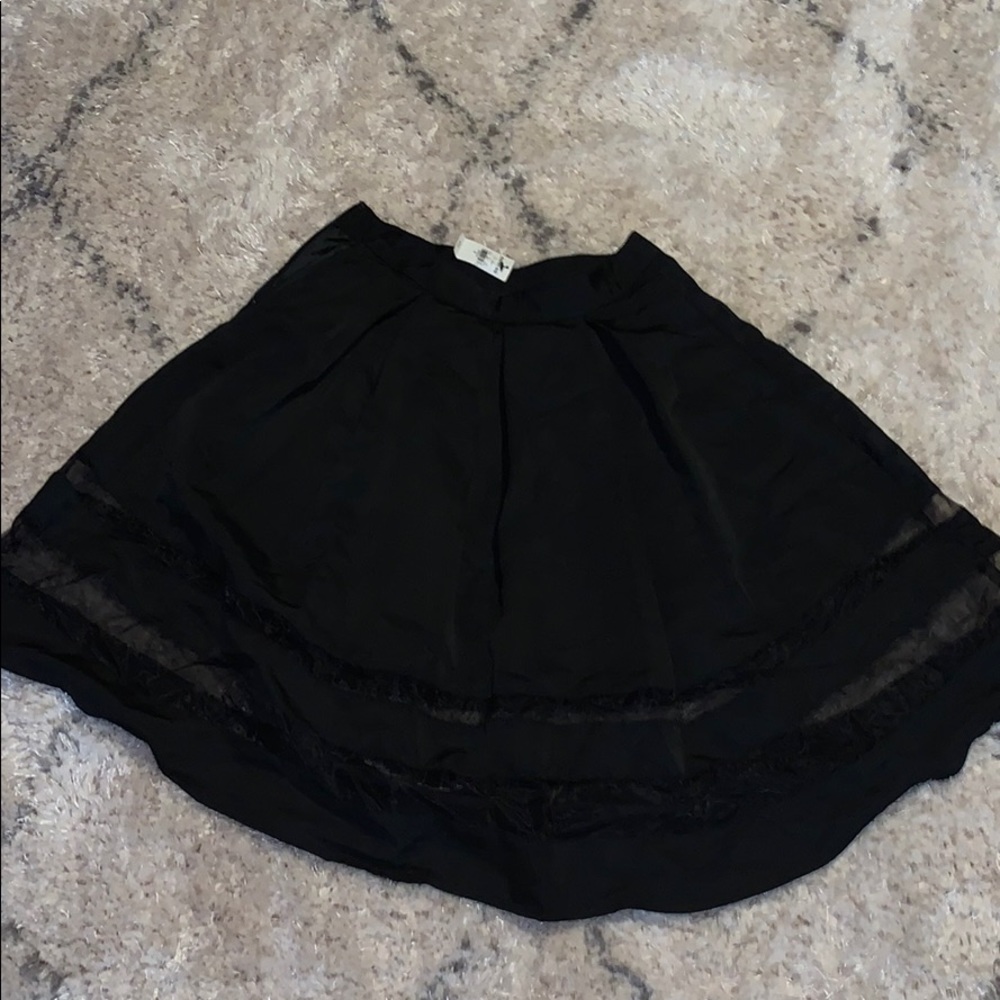 Black skirt